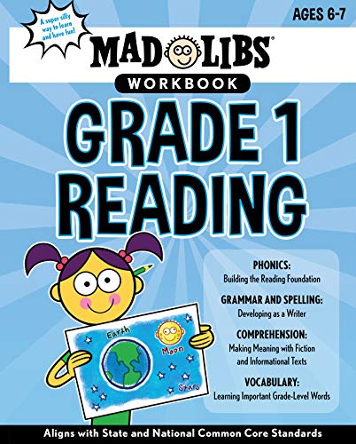 Mad Libs Workbook: Grade 1 Reading (Mad Libs Workbooks)