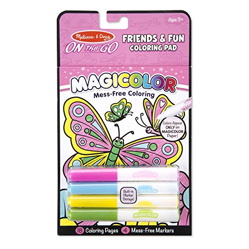 Melissa & Doug On the Go Magicolor Coloring Pad - Friends and Fun