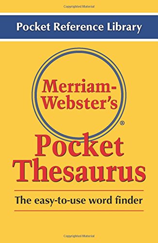 Merriam-Webster's Pocket Thesaurus (Pocket Reference Library)