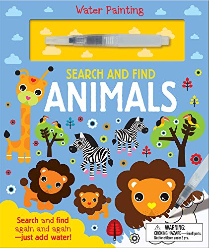 Search and Find Animals (Water Painting Search and Find)
