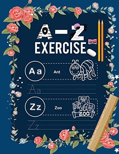 Alphabet a-z exercise with cartoon and practice paper: Cartoon Pictures alphabet letters met cartoon photos (English Alphabets A-Z ... & Coloring ... Worksheets) Handwriting practice paper by sharif press publications