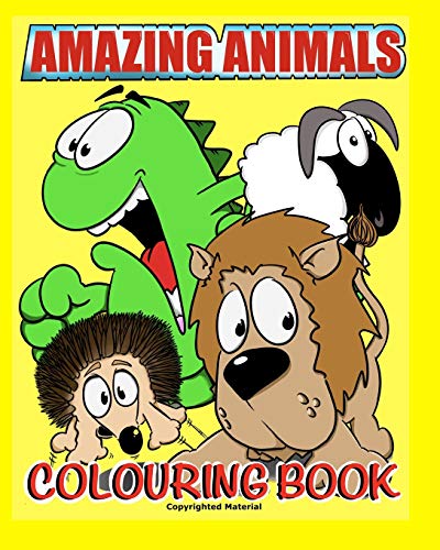Amazing Animals Colouring Book: Colouring Book