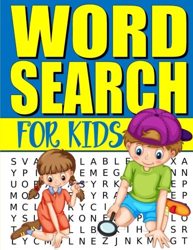 Word Search For Kids: 50 Easy Large Print Word Find Puzzles for Kids: Jumbo Word Search Puzzle Book (8.5x11) with Fun Themes! (Word Search Puzzle Books) (Volume 1)