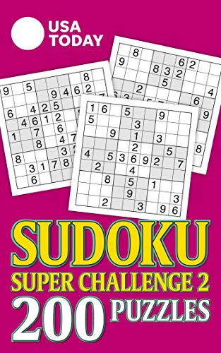 USA TODAY Sudoku Super Challenge 2: 200 Puzzles (Volume 28) (USA Today Puzzles)