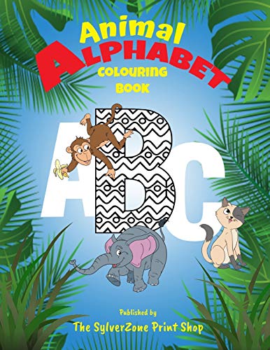 Animal Alphabet Colouring Book: Children's colouring book