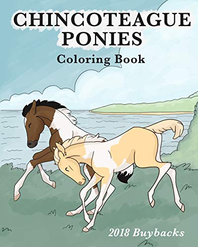 Chincoteague Ponies: 2018 Buybacks: Coloring Book