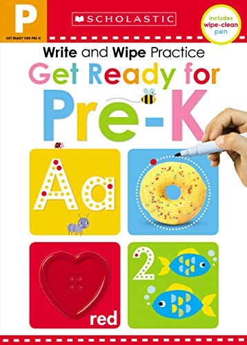 Write and Wipe Practice: Get Ready for Pre-K (Scholastic Early Learners)