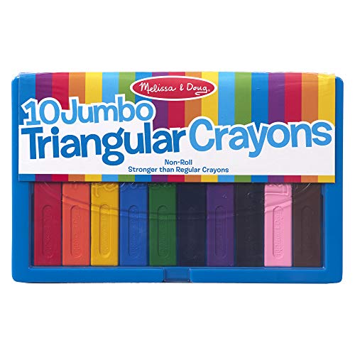 Melissa & Doug Jumbo Triangular Crayons