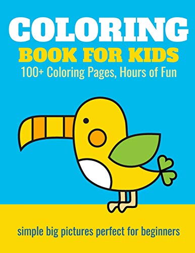 Coloring Book for Kids: 100+ Coloring Pages, Hours of Fun: Animals, planes, trains, castles