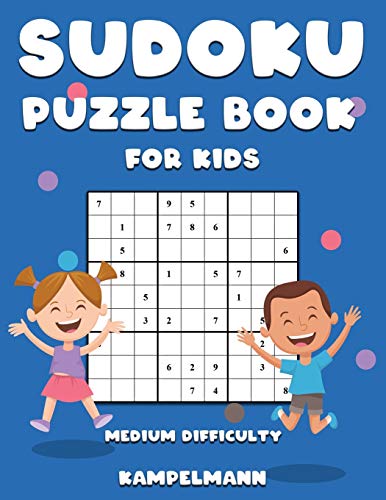 Sudoku Puzzle Book for Kids Medium Difficulty: 300 Medium Sudokus for Children