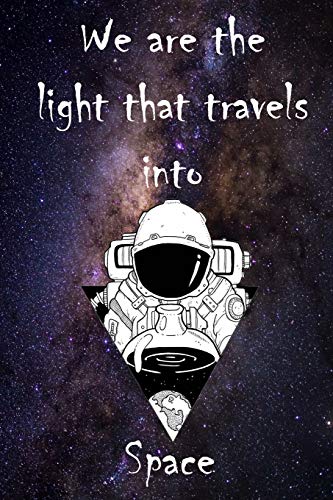 We are the light that travels space: We the living