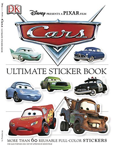 Ultimate Sticker Book: Cars: More Than 60 Reusable Full-Color Stickers