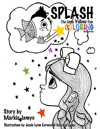 Splash: The Little Yellow Fish (Coloring Book)