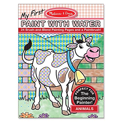 Melissa & Doug My First Paint With Water Coloring Book