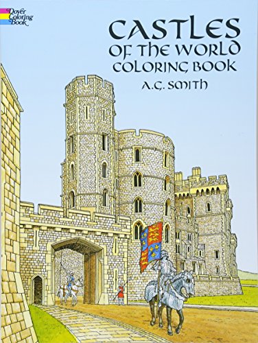 Castles of the World Coloring Book (Dover History Coloring Book)