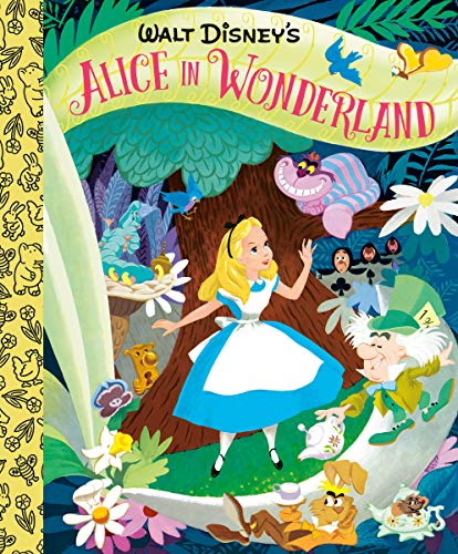 Walt Disney's Alice in Wonderland Little Golden Board Book (Disney Classic) (Little Golden Board Books)