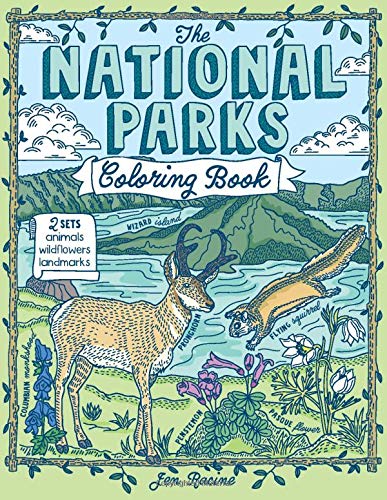 The National Parks Coloring Book