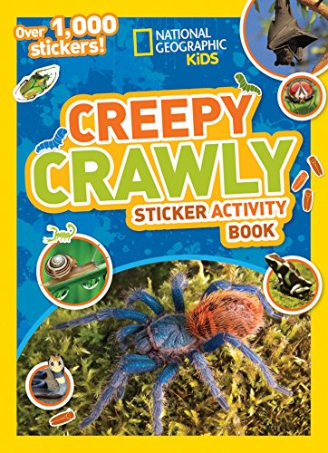 National Geographic Kids Creepy Crawly Sticker Activity Book: Over 1,000 Stickers! (NG Sticker Activity Books)