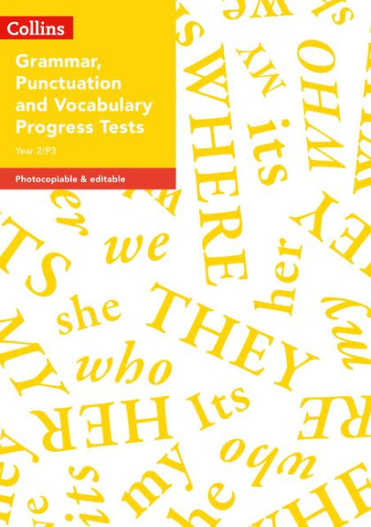 Year 2/P3 Grammar, Punctuation And Vocabulary Progress Tests