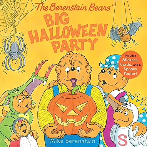 The Berenstain Bears?? Big Halloween Party: Includes Stickers, Cards, And A Spooky Poster!