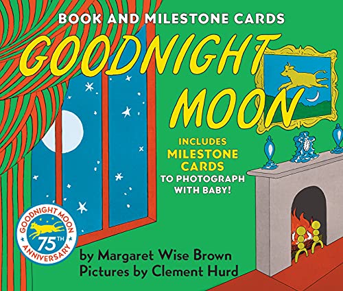 Goodnight Moon Board Book With Milestone Cards
