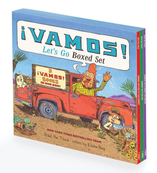 ?Vamos! Let'S Go 3-Book Paperback Picture Book Box Set: ?Vamos! Let'S Go To The Market, ?Vamos! Let'S Go Eat, And ?Vamos! Let'S Cross The Bridge (World Of ?Vamos!)