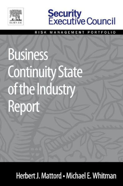Business Continuity State Of The Industry Report