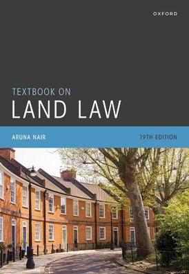 Textbook On Land Law 19Th Edition