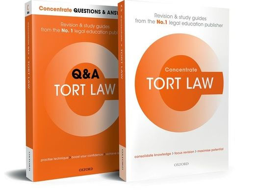 Tort Law Revision Concentrate Pack: Law Revision And Study Guide