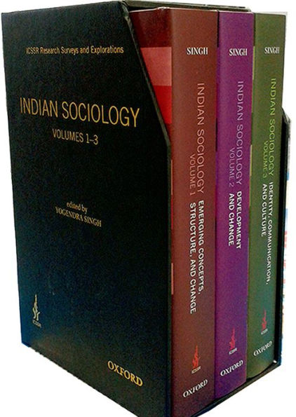 Icssr Research Surveys And Explorations: Indian Sociology: Box Set, Vols 1-3