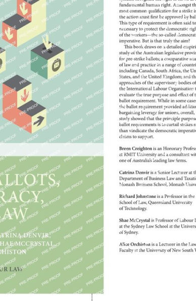 Strike Ballots, Democracy, And Law (Oxford Labour Law)