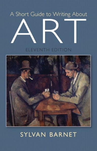 Short Guide To Writing About Art, A