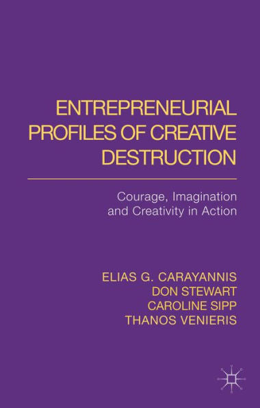Entrepreneurial Profiles Of Creative Destruction: Courage, Imagination And Creativity In Action