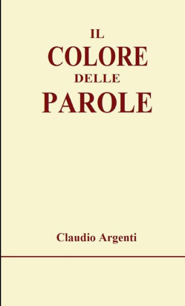 Il colore delle parole (Italian Edition)