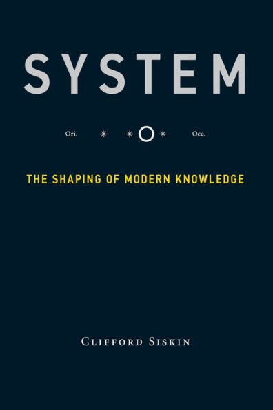 System: The Shaping Of Modern Knowledge (Infrastructures)
