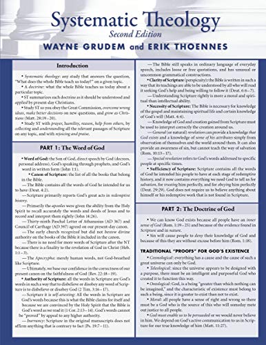 Systematic Theology Laminated Sheet (Zondervan Get an A! Study Guides)