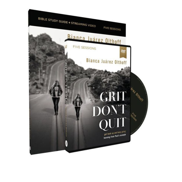 Grit Don'T Quit Study Guide With Dvd: Get Back Up And Keep Going - Learning From Paul?? Example