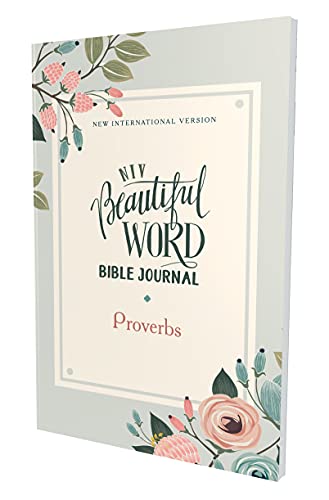 Niv, Beautiful Word Bible Journal, Proverbs, Paperback, Comfort Print