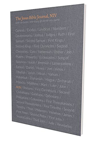 The Jesus Bible Journal, Acts, NIV, Paperback, Comfort Print