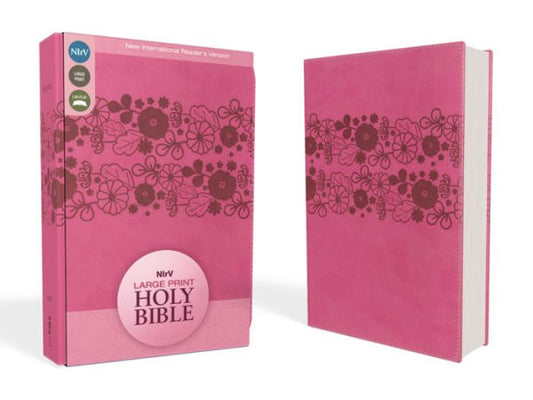 Nirv, Holy Bible, Large Print, Leathersoft, Pink