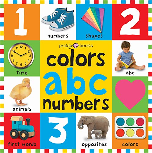 Bright Bbaby Colors, Abc, & Numbers First Words (First 100)