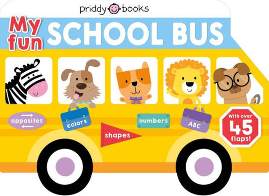 My Fun School Bus Lift-The-Flap (My Fun Flap Books)