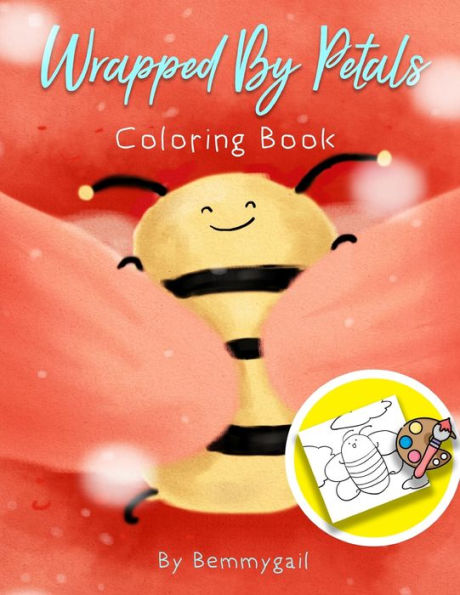 Wrapped By Petals Coloring Book - 9780359272839