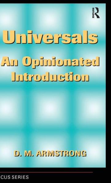 Universals: An Opinionated Introduction