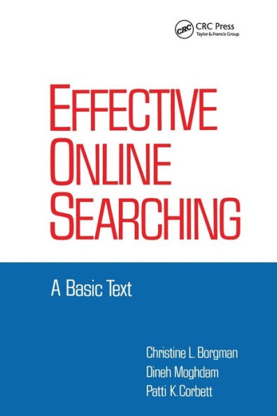 Effective Online Searching: A Basic Text (Books In Library And Information Science Series)