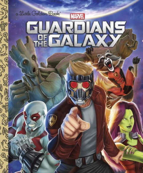 Guardians Of The Galaxy (Marvel: Guardians Of The Galaxy) (Little Golden Book)