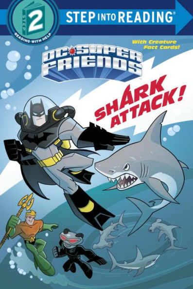 Shark Attack! (Dc Super Friends) (Step Into Reading)