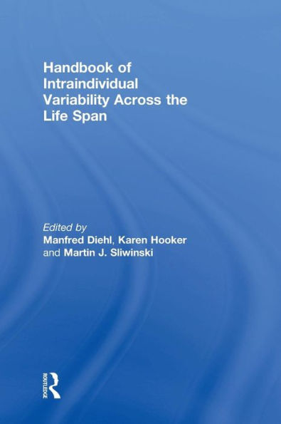 Handbook Of Intraindividual Variability Across The Life Span