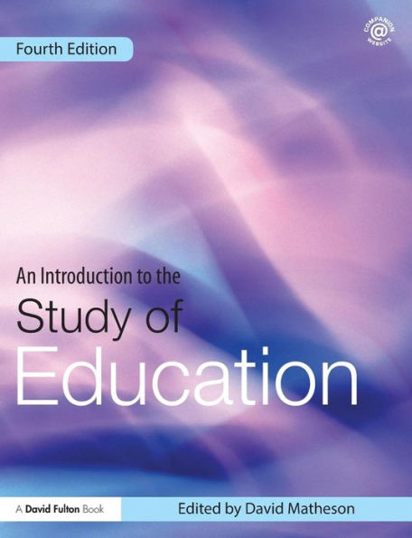 An Introduction To The Study Of Education (David Fulton Books)