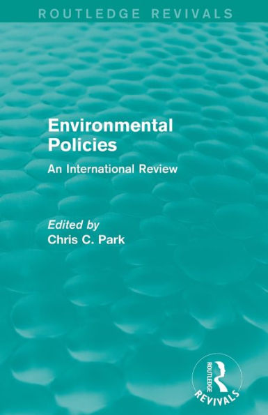 Environmental Policies (Routledge Revivals)